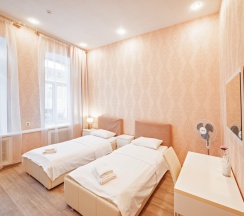 Эконом с 2 односпальными кроватями (общий с/у) в Горький