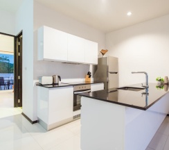 Вилла с 4 комнатами с красивым видом из окна в Отель The Oriental Beach Pearl