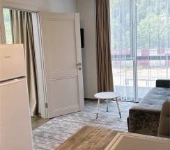 Апартаменты двухкомнатные четырехместные  (улучшенные) с балконом в Polikariya