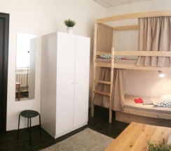 Кровать в общем номере в Плюшевый Мишка