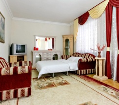 Апартаменты с красивым видом из окна в Атлантида