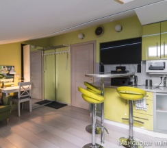 «Мансардная студия с размещением от 1 до 6 чел» в Мансарда