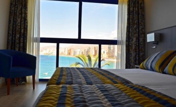 Трёхместный номер Standard с видом на море в Hotel Lido