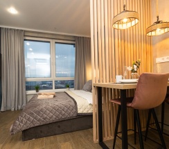 Апартаменты студия в MOKO Apartments (МОКО Апартментс) на шоссе Волоколамское