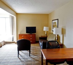 Четырёхместная студия Deluxe в Spark by Hilton Dallas Market Center