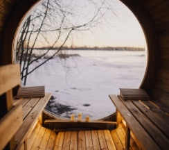 Глэмп №6 на дереве в Vyborg Bay