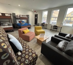 Кровать в общем номере в Stay 424 Hostel