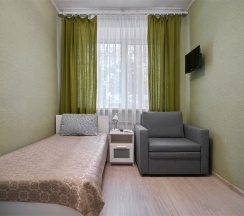 Одноместный стандарт с удобствами на этаже в Салют