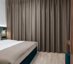 Номер эконом с 1 двуспальной кроватью (без окна) в Amati Kazan Hotel