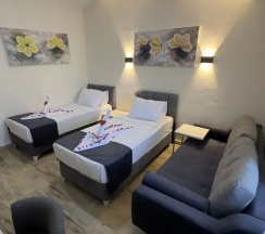 Двухместный номер Standard с балконом и с видом на сад 2 отдельные кровати в Side Alya Hotel