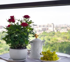 Семейный видовой номер люкс в Pulkovo Apart