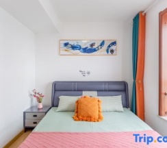 Тент с 3 комнатами с видом на море в Rizhao Shuohai Seaview Homestay (Wanpingkou Branch)