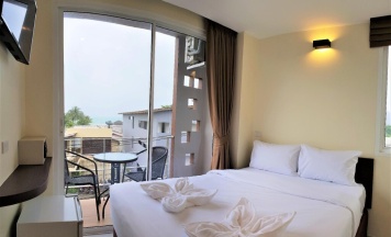 Двухместный номер Standard 2 отдельные кровати в Top Hostel Samui