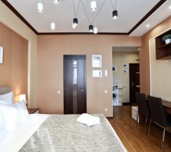 Студия 5 на 17 этаже 1 подъезд (г. Тюмень, ул. Малыгина д.90) в Rehome