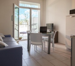 Апартаменты c 1 комнатой с балконом в Residence Sunrise Cesenatico
