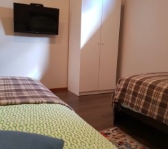 №7 Стандартный двухместный номер с 2 односпальными кроватями в Eva Apartments