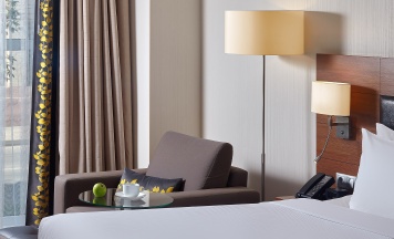 Стандартный номер с двумя раздельными кроватями в Hilton Garden inn Kaluga