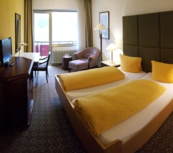 Двухместный номер Standard с балконом двуспальная кровать в Hotel Moselkern