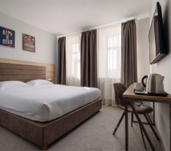 Улучшенный номер с двуспальной кроватью в Turris Hotel Tverskaya