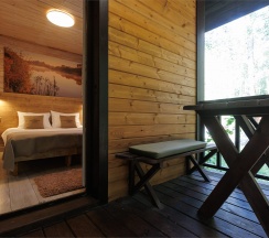 Двухкомнатный Лесной Супериор с балконом в Пасторское озеро