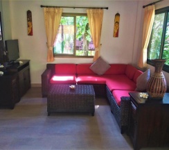 Четырёхместная вилла Superior с 2 комнатами 2 отдельные кровати в Chor Chang Villa Resort
