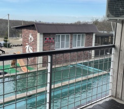 Полулюкс, двухкомнатный номер на втором этаже в Золотая рыбка