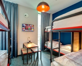 Двухместный семейный номер Standard двухъярусная кровать в MEININGER Hotel Amsterdam Amstel