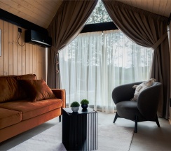 Eclipse lodge с чаном в Бухлово парк