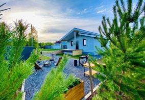Глэмпинг Chill House в Ленинградской области