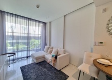 Апартаменты c 1 комнатой в Veranda Residence Hua Hin 1BR Beachfront