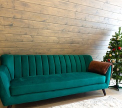 №5 A-Frame 50m2 с купелью (оснащение дома, стоимость купели и бани см. Подробнее) в Les holidays