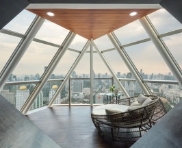 Двухместный люкс Sky Zone Superior 2 отдельные кровати в Baiyoke Sky Hotel