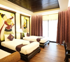 Двухместный люкс Deluxe 2 отдельные кровати в Dara Samui Beach Resort - Adults Only