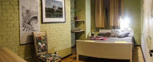 2 местный номер Комфорт в Good Mood Hostel
