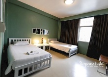 Двухместный номер Deluxe 2 отдельные кровати в Sleepcase Hostel