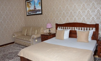 Номер полулюкс с 1 двуспальной кроватью в Нальчик Холл