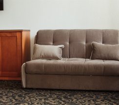 Бизнес класс комфортный с двумя кроватями/ или одной широкой кроватью и диваном-кроватью в Бенефит Плаза