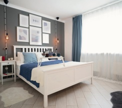 Апартаменты с красивым видом из окна в Апартаменты NEW Hygge House 15 минут от DME
