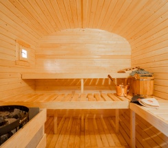 Коттедж с бассейном в Palasuomi