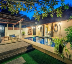 Двухместная вилла Diamond двуспальная кровать в Курортный отель Chada Lanta Beach Resort
