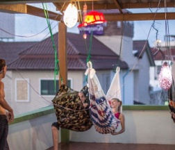 Тент в Karma Home Hostel