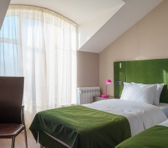 Реновированный Стандарт с балконом, с кроватью King-size или двумя односпальными кроватями в Lord