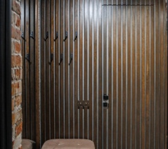 Двухместные апартаменты с 2 комнатами с балконом двуспальная кровать в Квартира Комфортный Лофт в Центре