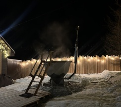 Гостевой дом с баней и чаном в Тайга