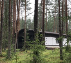 Шале Premium с 2 комнатами с красивым видом из окна в Аврора Country House