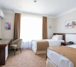 Двухместный номер Standard (2 отдельные кровати) в Kaspi boutique hotel