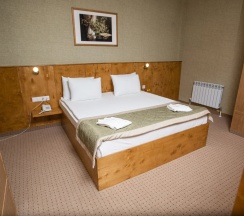 Двухместный люкс с балконом двуспальная кровать в Altyn Eco Park