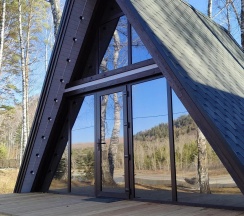 Домик в стиле A-FRAME в Golden Time