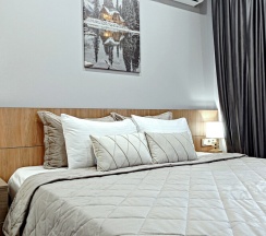 Апартамент со спальней ПРИМУЛА. Бассейн. Сауна. в Панорама Ачишхо