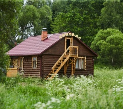 Домик с камином в В Чемодано